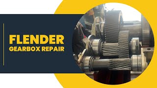 Flender gearbox repair [upl. by Ettolrahs629]