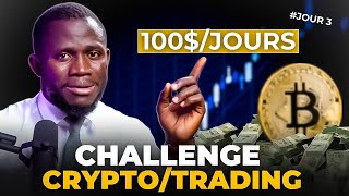 Comment faire ses premieres 100 avec la crypto monnaie Jour 3 [upl. by Hendren895]