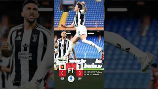 Genoa 03 Juventus highlights juventus genoa seriea vlahovic [upl. by Kirbee171]