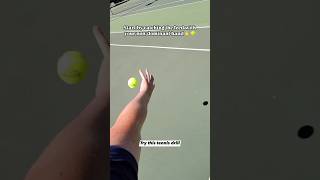 Improve your forehand with this nondominant hand tennis drill 🎾✋ [upl. by Maurie402]