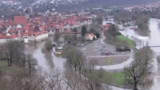 Hann Münden Hochwasser 1 [upl. by Aileahcim]