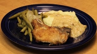 Classic Fried Pork Chops with Gravy with Michaels Home Cooking [upl. by Melessa]