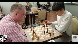 IM O Ivanov 2305 vs M Kanzychakov 2066 Chess Fight Night CFN Blitz [upl. by Oiramej]