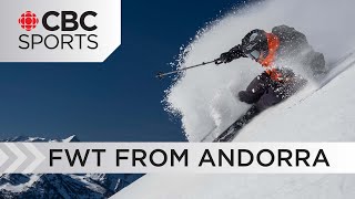 Freeride World Tour from Ordino Arcalis Pro Andorra  Ski amp Snowboard  Feb 2 Live  CBC Sports [upl. by Laurene]