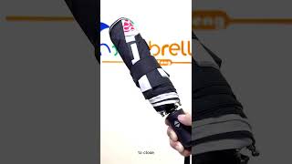 How to open and close an automatic umbrella properly [upl. by Aicenert]