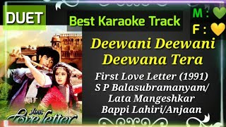 Deewani Deewani Deewana Tera Ho Gaya  First Love Letter  SP Balasubramanyam amp Lata Mangeshkar [upl. by Arat]