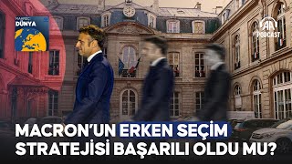 Erken seçimin ardından Fransa siyaset arenasında neler oluyor [upl. by Annagroeg]