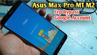 Asus Max Pro M1 M2 Frp Bypass Lupa Akun Google Tanpa PC [upl. by Anitnas]