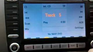 MFD2 DVD Sat Navigation GTI C VW PASSAT [upl. by Spada]