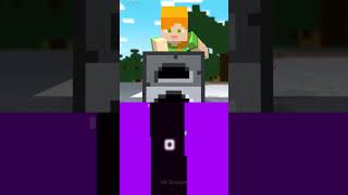 What’s inside Minecraft blocks Minecraft funny video  Bouncing square [upl. by Anelrac]