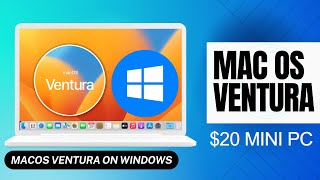 Install macOS Ventura on any windows PC Opencore Hackintosh on 20 Mini PC [upl. by February]