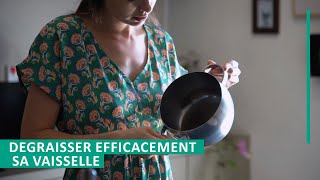 Comment dégraisser efficacement sa vaisselle à la main   Stanhome [upl. by Ecirpac]