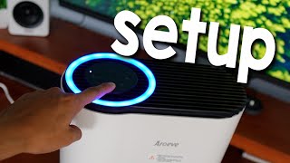 Setting Up The Aroeve Air Purifier [upl. by Neetsyrk643]