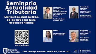 Patricio Ordenes  La década perdida efectos de las reformas fiscales del 2014 a la fecha [upl. by Aramot]