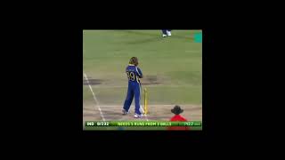 Ms Dhoni 9 Runs 6 Balls Tie Match Ind vs SL [upl. by Colas]