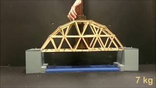 ULTIMATE Bridge Constructions  truss Bridges break test  How to build popsicle  icecream sticks [upl. by Euqinaj]