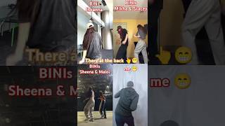 Dun sa likod TikTok dance 6  Remix with BINIs Sheena Mikha Jhoanna Maloi Stacey shorts [upl. by Anikal]