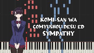 Komisan wa Komyushou desu Ed  Sympathy by Kitri Piano Tutorial amp Sheet Music [upl. by Inigo]