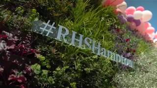 Highlights 2018  RHS Hampton Court Palace Flower Show  Royal Horticultural Society [upl. by Arawaj961]