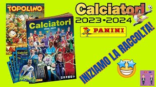 CALCIATORI PANINI 202324  STARTER PACK con TOPOLINO  scopriamo questa nuova collezione [upl. by Atlee]