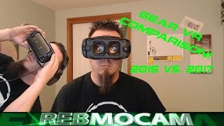 Samsung Gear VR comparison  2015 vs 2017 with controller [upl. by Anon]