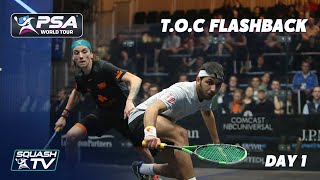 Squash Tournament of Champions 2020 Flashback  Day 1 [upl. by Casta541]