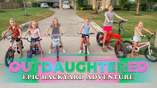 OutDaughtered  THE BUSBY QUINTS AND THE EPIC BACKYARD ADVENTURE  THROWBACK UPDATES 2024 [upl. by Ripleigh734]