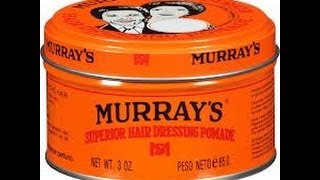 Murrays Supreme Hairdressing Pomade Review PLUS the Sociological Implications [upl. by Yrral]