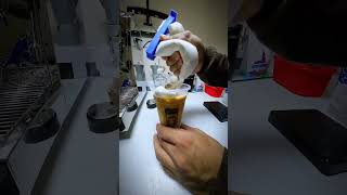 Caramel macchiato recipe coffee barista coffeeaddict cafe coffeelover espresso [upl. by Adnalro]