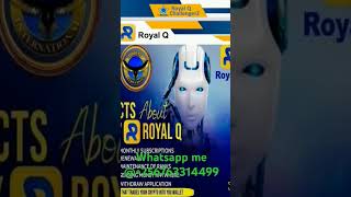 Make money wit ROYAL Q TRADING BOT Use your phonemake money 256763314499 crypto royalqtrading [upl. by Sillyhp]