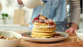 Amerikanske pannekaker [upl. by Ycart488]