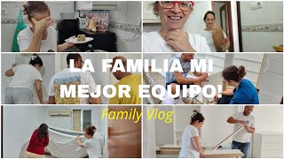 Samfarrancho familiar todos a organizar la mudanzacocino para toda mi familiafamily Vlog [upl. by Emery625]