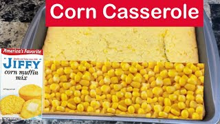 Corn Casserole Recipe  Jiffy mix recipes [upl. by Kalbli177]