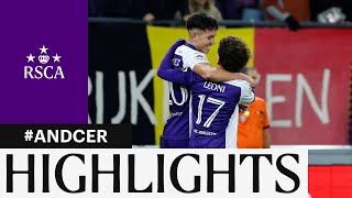 Highlights RSC Anderlecht  Cercle Brugge  20232024 [upl. by Allac]