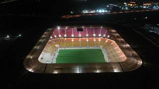 Senegal National Stadium Construction Part VII [upl. by Luapnhoj]