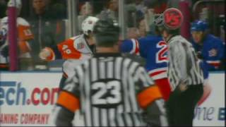 Mitch Fritz vs Colton Orr Dec 29 2008 [upl. by Ivey]