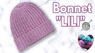 🤩1 pelote suffit Bonnet Crochet PARFAIT  Imitation tricot 🤩 crochet knitting Gorro tejido [upl. by Chrissy53]