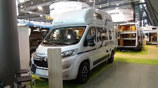 2018 Poessl Concorde Compact Citroen  Exterior and Interior  Caravan Show CMT Stuttgart 2018 [upl. by Laurin]