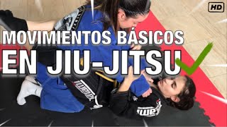 MOVIMIENTOS BÁSICOS DEL JIUJITSU ENSEÑADOS POR LA CAMPEONA DE EUROPACARLOTA PRENDES LARIOS [upl. by Ritchie]