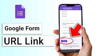 How to get Google Form URL Link [upl. by Emarej]