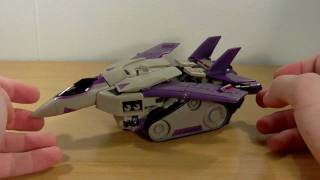 Transformers Animated Voyager Blitzwing Review [upl. by Kcire]