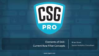 Elements of DAX 0603 Current Row Filter Concepts [upl. by Loredo]