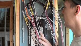 How to Wire an Electrical Panel  Square D [upl. by Munford]