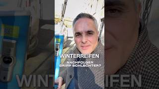 Neuer Winterreifen Gripp schlechter 😱 Winterreifen Elektroauto Tesla [upl. by Olpe]