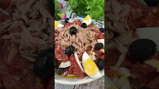 Ensalada Murciana o Mojete 😋👍 shorts reels [upl. by Aiderfla655]