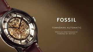 Introducing the Fossil Townsman Automatic Watch  Fall 2024 Mens Collection [upl. by Binnie]