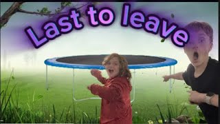 Last to leave trampoline for insane prize gone wrong [upl. by Lipsey527]