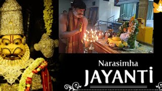 Narasimha jayanti 2024  Narasimha jayanti special Puja Abhishek divyadarshan1008 [upl. by Hedve141]