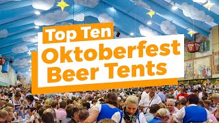 2024  Top 10 Best Beer Tents At Oktoberfest In Munich InDepth Tour [upl. by Benil251]