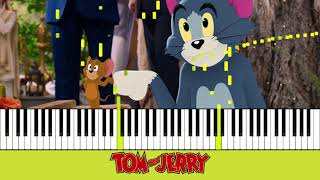 TOM amp JERRY  Piano Tutorial  Vielen Dank für die Blumen Aus dem Kinofilm quotTom amp Jerryquot [upl. by Nepil]